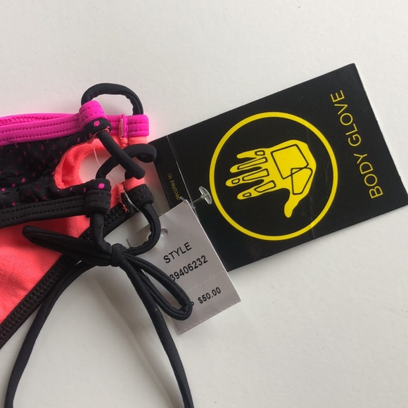 🟣 Body Glove | Tie Side Mia Bikini Bottom in Borderline - Picture 3 of 6